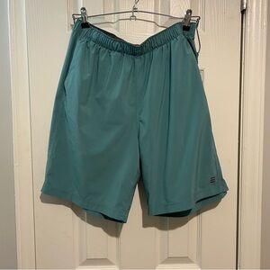 Men's Free Fly Shorts in Teal - Size Medium